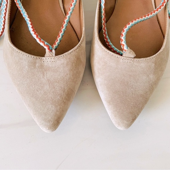 Steve Madden Emilie Lace-Up Shoes Gray with Multiple Colored Laces-Size 7.5 NWOT - Picture 5 of 7